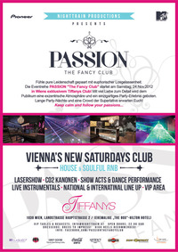 Passion - The Fancy Club@Tiffanys Club