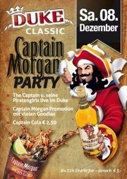 Captain Morgan Party@Duke - Eventdisco
