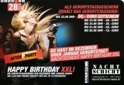 Happy Birthday XXL@Nachtschicht