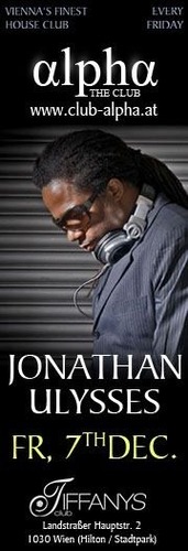 Alpha presents proudly Jonathan Ulysses