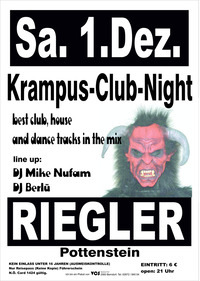 Krampus-Club-Night@Gh. Riegler