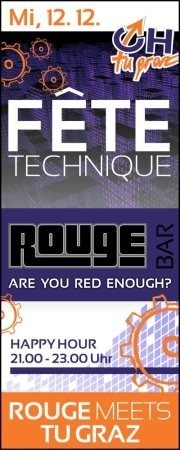 Fete Technique@Rouge Bar