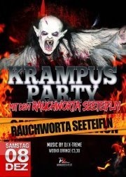  Krampus Party - Mit Den Rauchworta Seeteifln @Disco P2