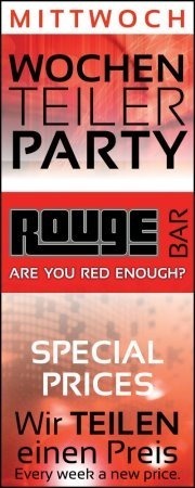 Wochenteilerparty mid Dj David Long@Rouge Bar