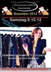 Styling Contest Anmeldung Downstairs