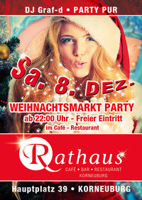 Weihnachtsmarkt Party@Rathaus Keller