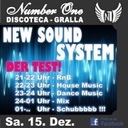 New Sound System: Mega Test@Discoteca N1