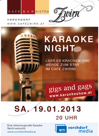 Karaoke@Cafe Zwirn