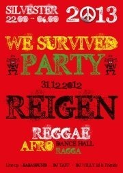 Big Baffolo pres.: we Survived / Reggae-dancehall-afro Silvester@Reigen