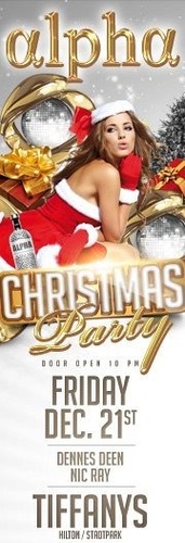 Alphas Grand Christmas Party  Tiffanys@Club Alpha