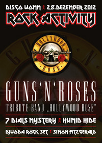Rock Activity with Guns'n'Roses tribute@Club Womm