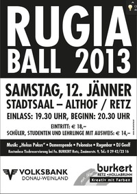 Ball der K.Ö.St.V. Rugia Retz@Stadtsaal -Hotel Althof