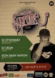 Supreme Stylez starring Dj Stylewarz - Dj Crum@Warehouse