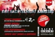 Der Nachtschicht Samstag neu@Nachtschicht