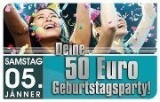 Deine 50Euro Geburtstagsparty