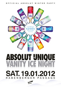 Absolut Unique Vanity Ice Party