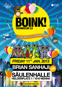 Boink! with Brian Sanhaji@Säulenhalle