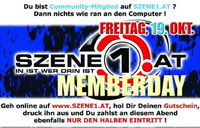 SZENE1 Memberday!@Segabar Linz