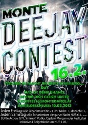 Monte DJ Contest@Monte