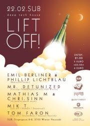 Struttinbeats presents: Lift Off  Zwei@SUB