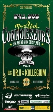 Musical Connossieurs: Dr. U & Kollegium@SUB