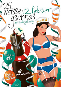 24. Weisse Gschnas am Faschingsdienstag@Sudwerk - Die Weisse