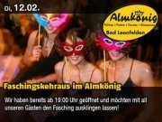 Faschingsdienstag@Almkönig