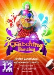  Fasching Dienstag Ab 14:00 Geöffnet @Disco P2