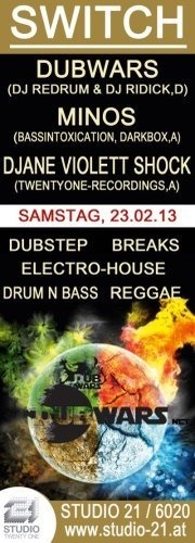 Switch feat. Dubwars (Stuttgart,D), Minos, Djane Violett Shock