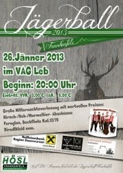 Jägerball Frankenfels@VAG Partylocation