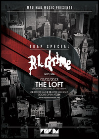 RL Grime [NYC | US] by Mau Mau Music | TRAP Special@The Loft