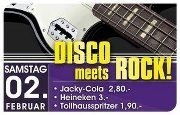 Disco meets Rock@Tollhaus Neumarkt