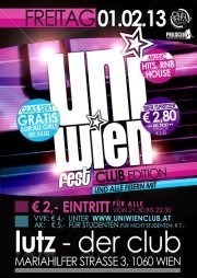 Uni Wien Fest - Club Edition@lutz - der club