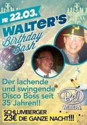 Walters Birthday Bash