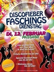 Discofieber Plus pres. Faschingsdienstag@Babenberger Passage