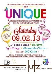 Saturdays pres. UNIQUE