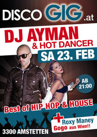 DJ Ayman Awad & Hot Gogos@Disco GIG