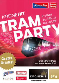 KRONEHIT Tram Party@Taubenmarkt