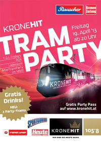 KRONEHIT Tram Party@Ring