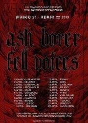 Ash  Borer (us) + Fell Voices (us) + A Story Of Rats (us) + Bird People (us)@Arena Wien