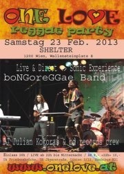 One Love Reggae Party - boNGoreGGae live@Shelter