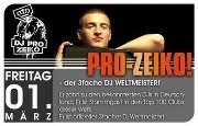 DJ Pro-Zeiko - Der 3-fache DJ Weltmeister@Bollwerk