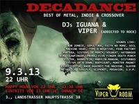 Decadance - Die legendäre Rock-party kehrt zurück@Viper Room