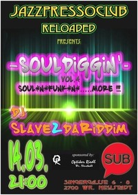 Jazzpresso Club reloaded - Souldiggin Volume 4@SUB