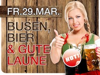 Busen, Bier  Gute Laune