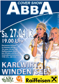 Abba Cover Show - Karlwirt/Winden am See@Karlwirt