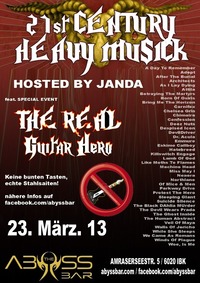 21st Century Metal + The Real Guitar Hero@Abyss Bar