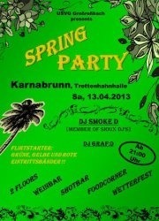 Spring Party@Trettenhahn-Halle