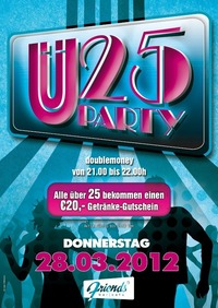 Donnerstags Special:: Ü25 Party@Friends Show-Cocktailbar