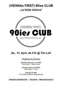 90ies Club: La Notte Italiana